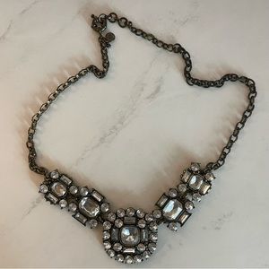 J Crew crystal costume necklace